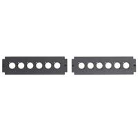 

Lowell Manufacturing KOP-N Punched Knockout Panel for Neutrik D Series Style Connectors, 2 Pieces