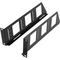 

Lowell Manufacturing KSE2 2U x 14" Depth Knockdown Shelf Ears for KSB14 & KSB18 Rackmount Base, Supports 50 Lbs, Pair