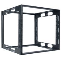 

Lowell Manufacturing LCR-1016 10U Fully Welded Credenza Rack, 16" Depth, 250 Lbs Capacity, Black
