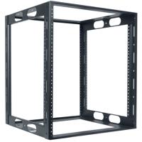 

Lowell Manufacturing LCR-1218 12U Fully Welded Credenza Rack, 18" Depth, 250 Lbs Capacity, Black