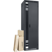 

Lowell Manufacturing LER-4027-BAV 40U 27" Depth Enclosed Stand Alone Floor Rack with Accessory Bundle (Not Installed)