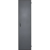 

Lowell Manufacturing LFD-18 18U Solid Steel Front Door with Keyed Lock for 22" W and 23" W Racks, Black