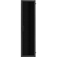 

Lowell Manufacturing LFD-24P 24U Smoked Plexiglass Front Door with Keyed Lock for 22" W and 23" W Racks, Black