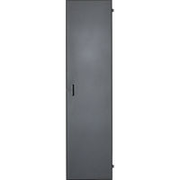 

Lowell Manufacturing LFD-35 35U Solid Steel Front Door with Keyed Lock for 22" W and 23" W Racks, Black