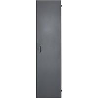 

Lowell Manufacturing LFD-40 40U Solid Steel Front Door with Keyed Lock for 22" W and 23" W Racks, Black