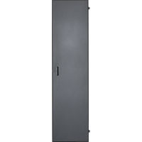 

Lowell Manufacturing LFD-44 44U Solid Steel Front Door with Keyed Lock for 22" W and 23" W Racks, Black