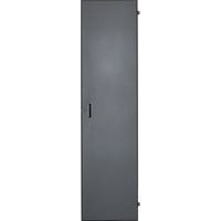 

Lowell Manufacturing LFD-7 7U Solid Steel Front Door with Keyed Lock for 22" W and 23" W Racks, Black