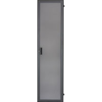 

Lowell Manufacturing LFD-7FV 7U Fully Vented Steel Front Door with Keyed Lock for 22" W and 23" W Racks, Black