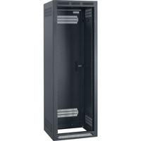 

Lowell Manufacturing LFR-3527 35U 27" Depth Enclosed Stand Alone Floor Rack with Rear Door and 2x Fixed Rails, Black