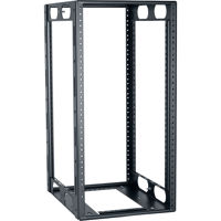 

Lowell Manufacturing LHFR-1214 12U Half Rack, 14" Depth, 125 Lbs Capacity, Black