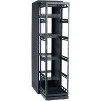 

Lowell Manufacturing LHR-4442 Rack-Rollout/Rotating System, 44U, 42" Depth, Black