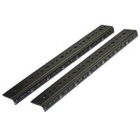 

Lowell Manufacturing LHR-RRT-35 35U Steel Rear Mounting Rails for LHR Series Host Racks, Tapped 10-32, Pair