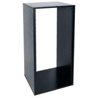 

Lowell Manufacturing LLR-2118-B 21U Laminated AV Rack, 18" Depth, Unassembled, Black