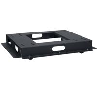 

Lowell Manufacturing LMNB-27 Mobile Base with 4x 3" Swivel Casters for 27" Deep LGNR and LGVR Series Narrow Gangable Racks, Black