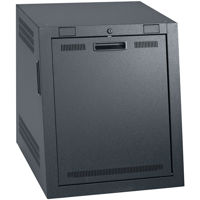 

Lowell Manufacturing LPSR-1226 12U Roll-Out Studio Rack with 1 Pair Fixed Rails, 25.5" Deep, Black