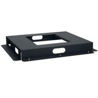 

Lowell Manufacturing LSB-22 Stationary Platform Base for 22" Deep Rack, Black