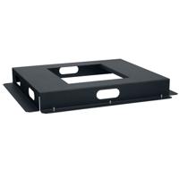 

Lowell Manufacturing LSB-36 Stationary Platform Base for 36" Deep Rack, Black