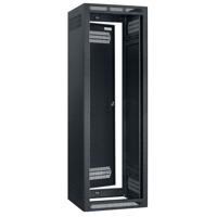 

Lowell Manufacturing LSER-3527 35U Seismic Rack with 1 Pair Adjustable Rails, 27" Depth, Black