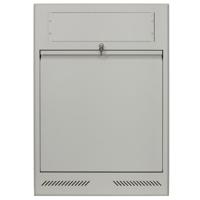 

Lowell Manufacturing LTR-220S 2U Tilt-Out Surface-Mount Wall Rack, 24x35x5", Gray