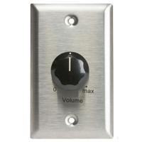 

Lowell Manufacturing LV-5K 5W 5000 Ohms Mono Potentiometer with Standard Style 1-Gang Wall Plate, Stainless Steel