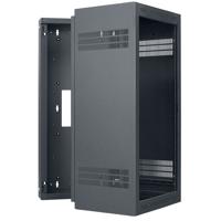 

Lowell Manufacturing LWR-2423 24U Rack-Sectional Wall Mount with 1 Pair Adjustable Rails, 23" Deep, Black