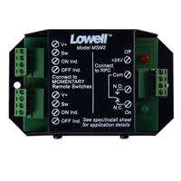

Lowell Manufacturing MSM2 Switch Conversion Module for RPC Series Control and SEQ-4 Sequencer