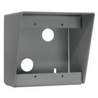

Lowell Manufacturing PHB-2 Protective Hooded Steel Surface-Mount Wall Box for Intercom Stations, 2-Gang, Gray