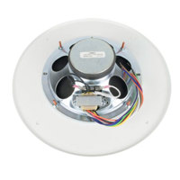 

Lowell Manufacturing R1810-72 Speaker/Grille Assembly, Includes 8" 15W Dual Cone Driver, 5W 25V/70V Wired Transformer and White Round Grille