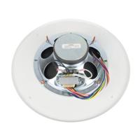 

Lowell Manufacturing R1810-72S Speaker/Grille Assembly, Includes 8" 15W Dual Cone Driver, 5W 25V/70V Wired Transformer and White Round Grille with Screwdriver-Adjustable Volume Control