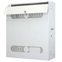 

Lowell Manufacturing RCCD-4628 Remote Consolidation Wall Mount Cabinet with Deep Door and Flip Top, 4U + 6U, 21"D Usable, Network Gray