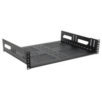 

Lowell Manufacturing RMK318-LFP 3U Rackmount Hinged Steel Shelf Kit without Custom Face Plate for Non-Rackmount Equipment, 18" Depth