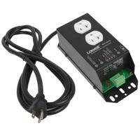 

Lowell Manufacturing RPC-20-SCD 20A Low Voltage Remote Power Control with Surge Protection, 6' Cord, 1 Duplex Outlet