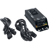 

Lowell Manufacturing RPC-P15U 15A Pass-Through Remote Power Control, IEC C13 Duplex Outlet, 2x 6' Cords