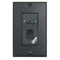 

Lowell Manufacturing RPSB2-MP-RJ SPST Low Voltage Rocker Switch with RJ45 Connector, Momentary Closure, 2 Status LED, 1-Gang Wall Plate, Black