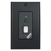 

Lowell Manufacturing RPSB-P-RJ SPST Low Voltage Rocker Switch with RJ45 Connector, Maintained Closure, 1 Status LED, 1-Gang Wall Plate, Black