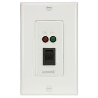 

Lowell Manufacturing RPSW2-MP SPST Low Voltage Rocker Switch with Momentary Closure, 2 Status LED, 1-Gang Wall Plate, White
