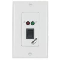 

Lowell Manufacturing RPSW2-MP-RJ SPST Low Voltage Rocker Switch with RJ45 Connector, Momentary Closure, 2 Status LED, 1-Gang Wall Plate, White
