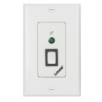 

Lowell Manufacturing RPSW-P-RJ SPST Low Voltage Rocker Switch with RJ45 Connector, Maintained Closure, 1 Status LED, 1-Gang Wall Plate, White