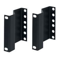 

Lowell Manufacturing RRB-2 2U Rack Recessing Brackets, Pair, Black