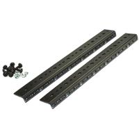 

Lowell Manufacturing RRTF-14 14U Additional Mounting Rails with Thin-Flange for LDSR, LDTR, LWER and LWSR Series Racks, Pair