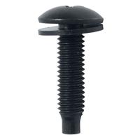

Lowell Manufacturing RSM-100 10-32 x 3/4" Stainless Steel Phillips Truss Head Screw with Pilot Point Tip, 100 Pieces Per Bag, Black