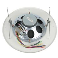 

Lowell Manufacturing RT1810-72 Speaker/Grille Assembly, Includes 8" 15W Dual Cone Driver, 5W 25V/70V Wired Transformer and White Torsion Grille
