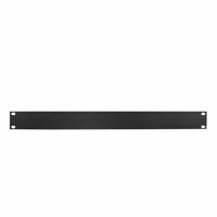 

Lowell Manufacturing SEFP-1 1U 14 Gauge Blank Steel Rackmount Flat Panel, Black