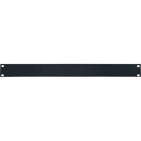 

Lowell Manufacturing SEFP-1MC 1U 14 Gauge Blank Steel Rackmount Flat Panel, 48 Pack, Black