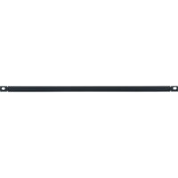 

Lowell Manufacturing SEP-03 1/3U 18-Gauge Steel Rackmount Blank Panel with Flange, Black