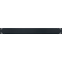 

Lowell Manufacturing SEP-1MC 1U 18 Gauge Blank Steel Rackmount Panel with Flange, 48 Pack, Black