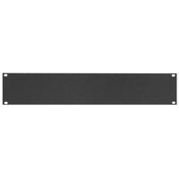 

Lowell Manufacturing SP-3CC 3U 18 Gauge Blank Steel Rackmount Panel with Flange, 6 Pack, Black Wrinkle