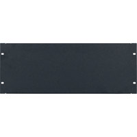 

Lowell Manufacturing SP-4CC 4U 18 Gauge Blank Steel Rackmount Panel with Flange, 6 Pack, Black Wrinkle