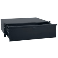 

Lowell Manufacturing UDE-214 2U Rackmount Non-locking Utility Drawer with Integral Handle, 15" Depth, 50 Lbs Capacity