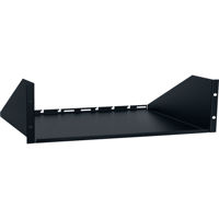 

Lowell Manufacturing US-314 3U Rack Utility Shelf, 14" Depth, 50 Lbs Capacity, Black